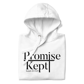 Promise Kept Unisex Hoodie - Pure White